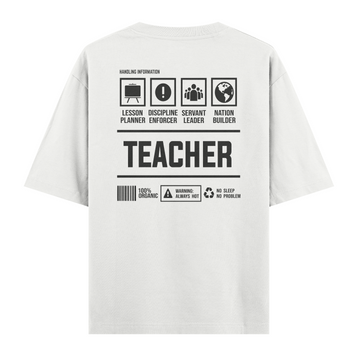 Teacher - Oversize Tshirt