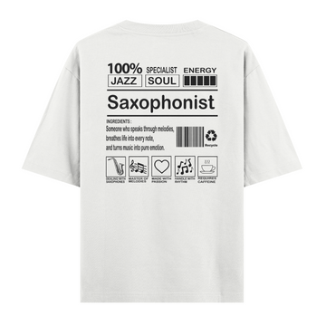 Saxophonist - Oversize Tshirt