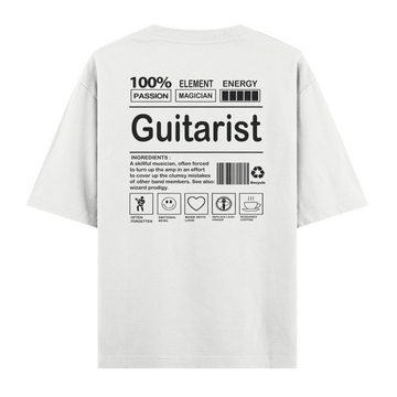 Guitarist - Oversize Tshirt
