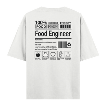 Food Engineer - Oversize Tshirt
