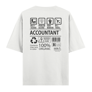 Accountant - Oversize Tshirt