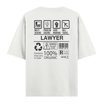 Lawyer - Oversize Tshirt