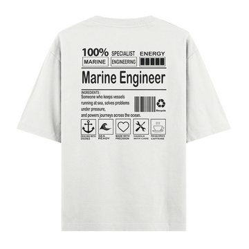 Marine Engineer - Oversize Tshirt