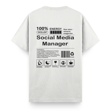 Social Media Manager - Regular Tshirt
