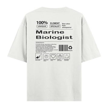 Marine Biologist - Oversize Tshirt