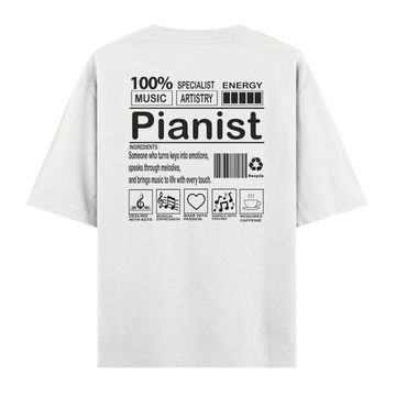 Pianist - Oversize Tshirt