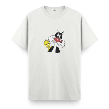 Slyvester and Tweety - Çocuk Tshirt