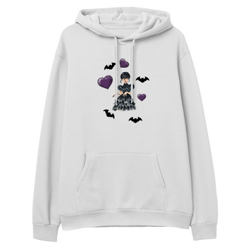 Wednesday Heart - Hoodie - Regular
