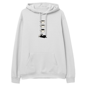 Coffee Cat - Hoodie - Regular
