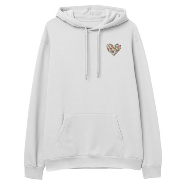 Feather Heart - Hoodie - Regular