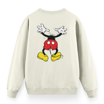 Mickey Head and Body - Premium Çocuk Sweatshirt