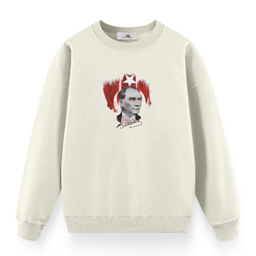 Atatürk Bayrak - Premium Oversize Sweatshirt