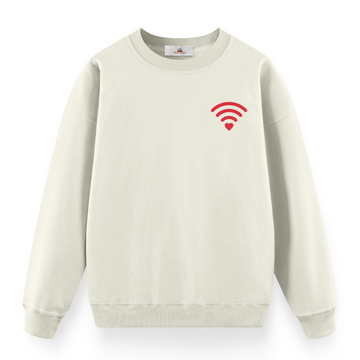 Love Wifi - Premium Oversize Sweatshirt