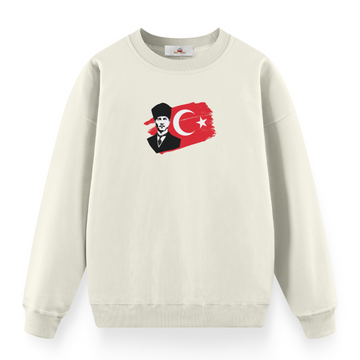 Atatürk Kalpak - Premium Çocuk Sweatshirt