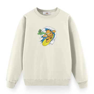 Garfield Surf - Premium Çocuk Sweatshirt