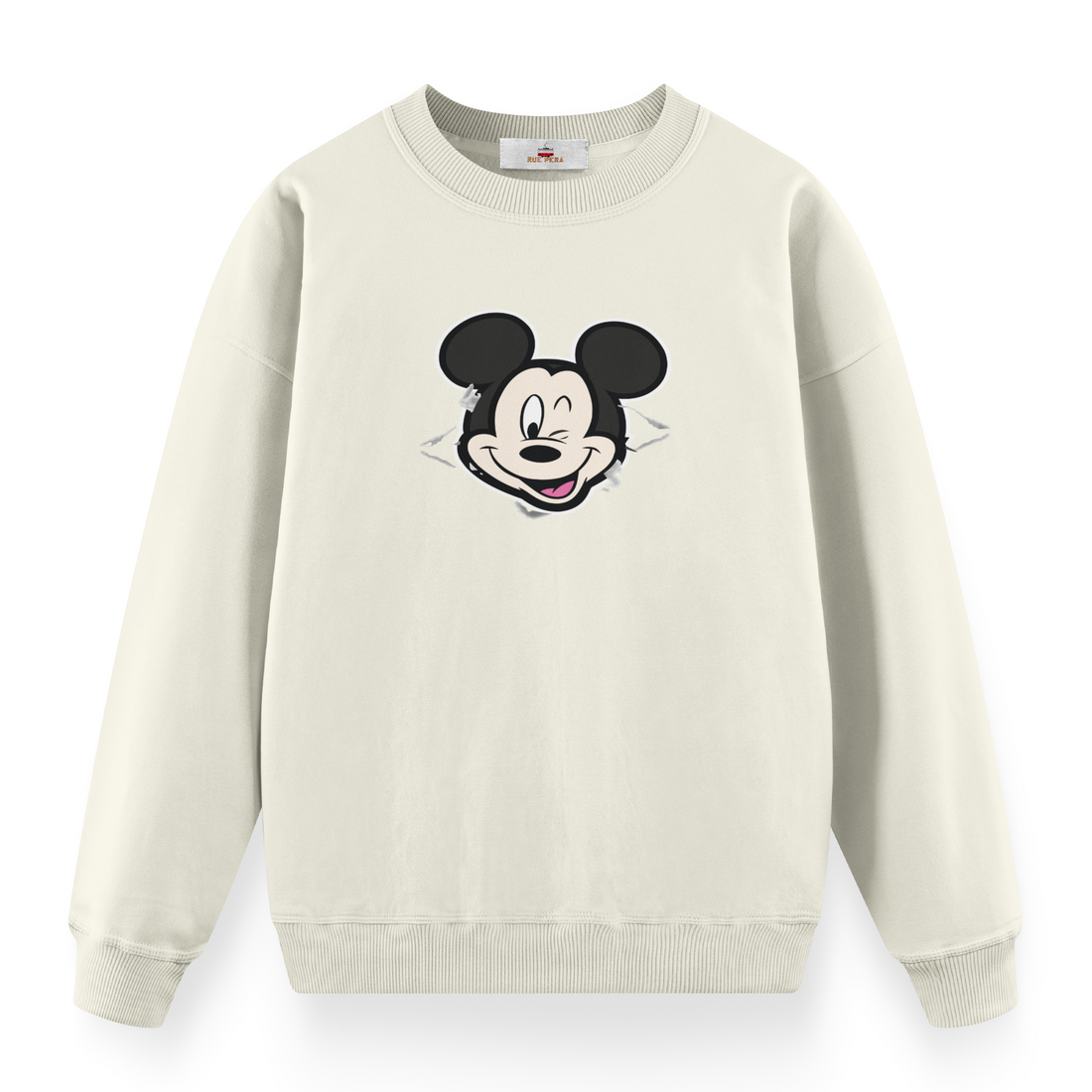 Mickey Head and Body - Premium Çocuk Sweatshirt
