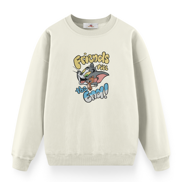 Tom and Jerry Friends - Premium Oversize Sweatshirt