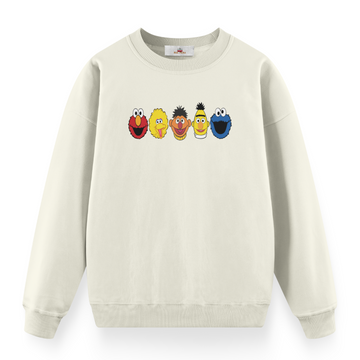 Sesame Street Friends - Premium Çocuk Sweatshirt
