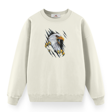 Angry Eagle - Premium Oversize Sweatshirt