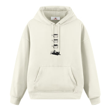 Coffee Cat - Premium Oversize Hoodie