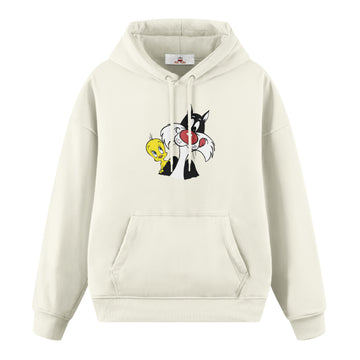 Slyvester and Tweety - Premium Çocuk Hoodie
