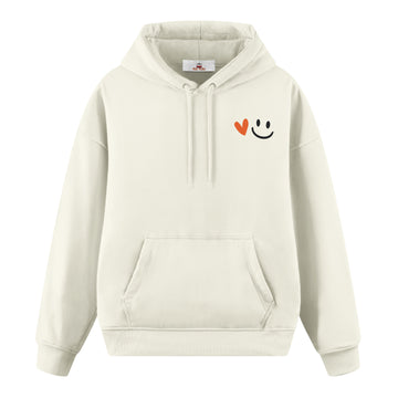 Smile Heart - Premium Oversize Hoodie