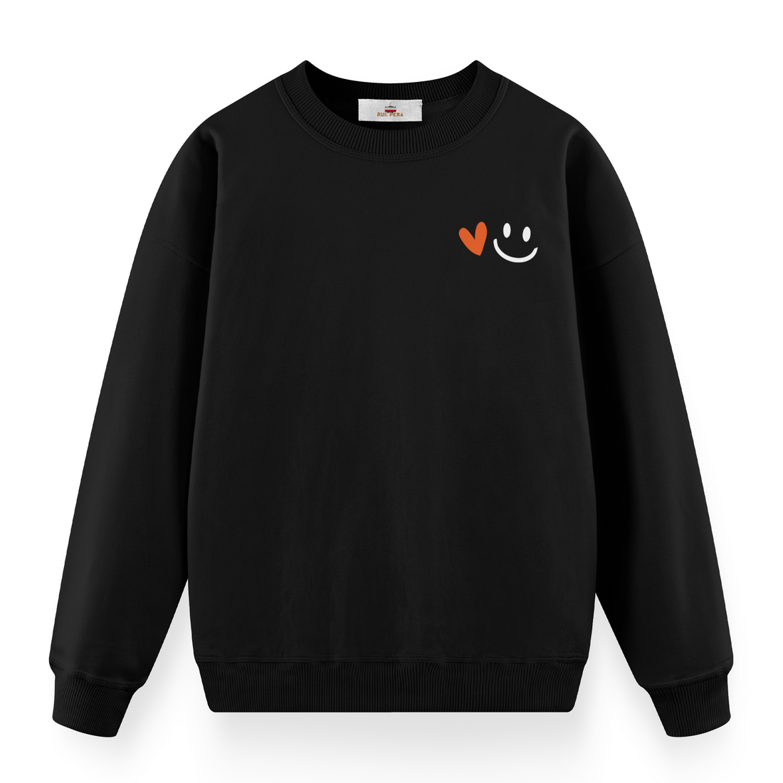 Smile Heart - Premium Oversize Sweatshirt