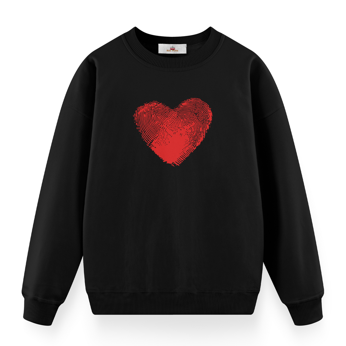 Heart Finger Print - Premium Çocuk Sweatshirt