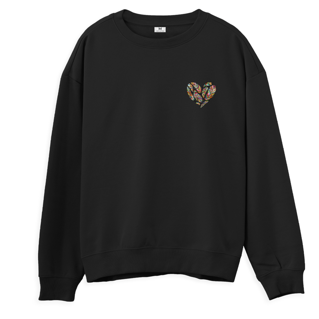 Feather Heart - Sweatshirt -Regular