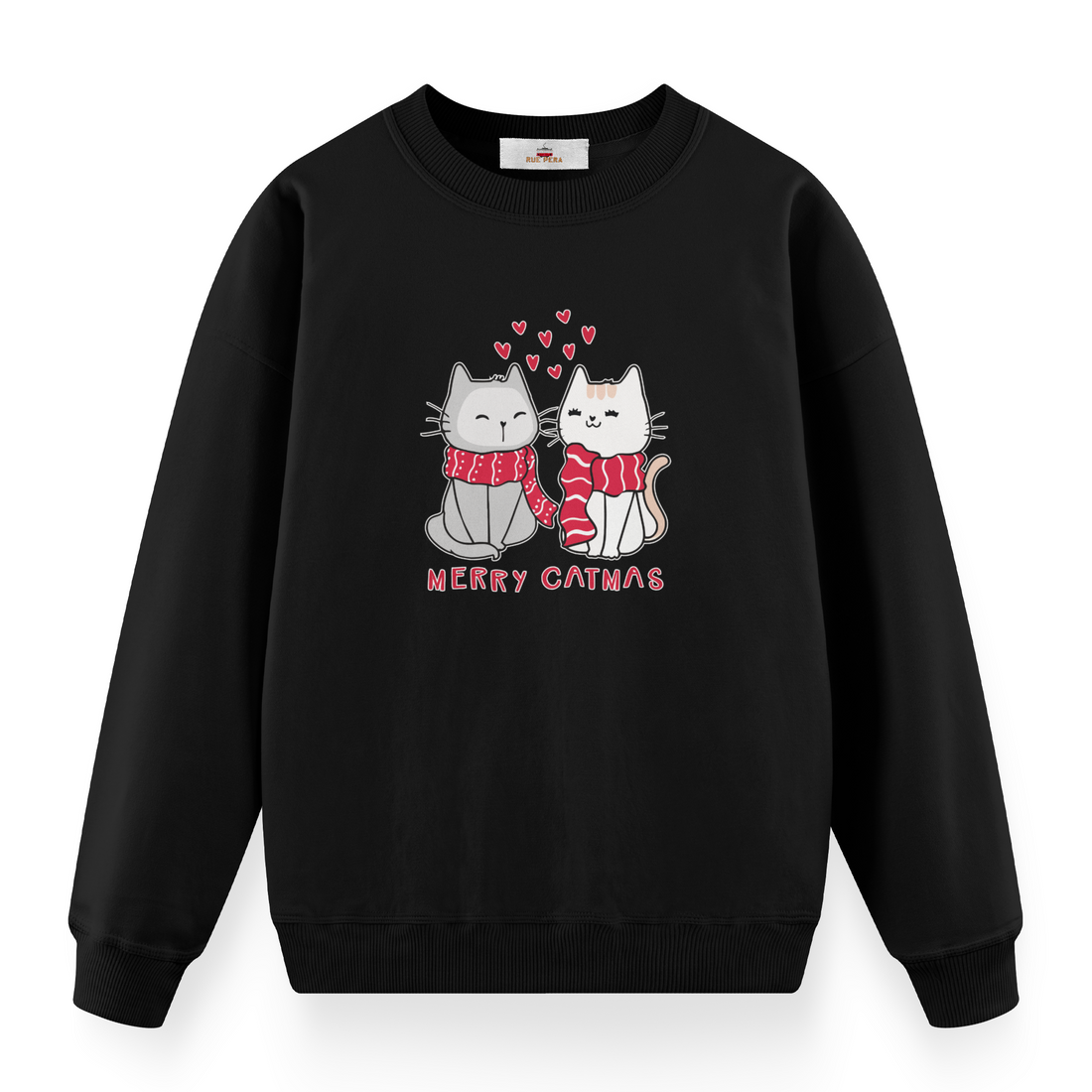 Merry Catmas - Premium Oversize Sweatshirt