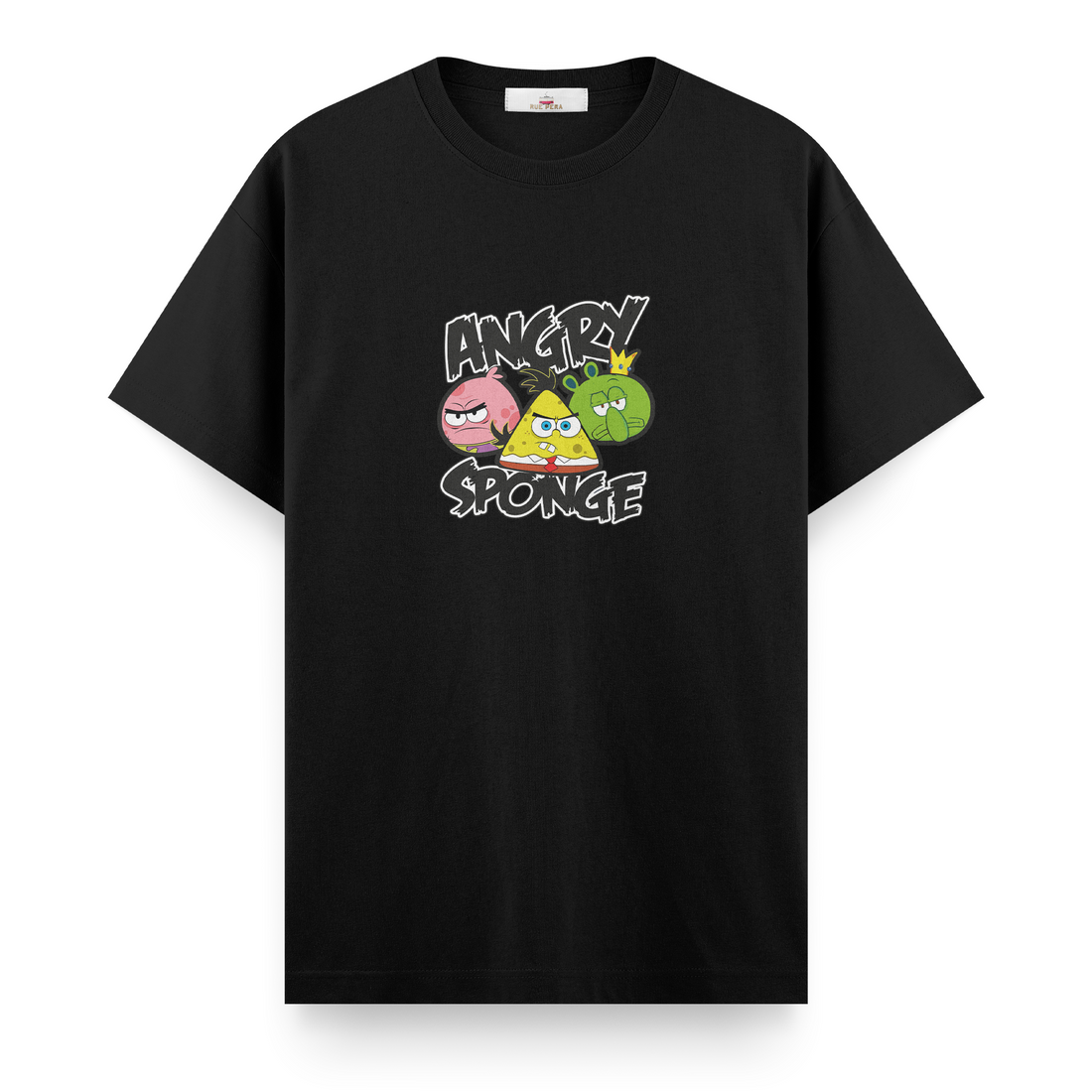 Angry Sponge - Çocuk Tshirt