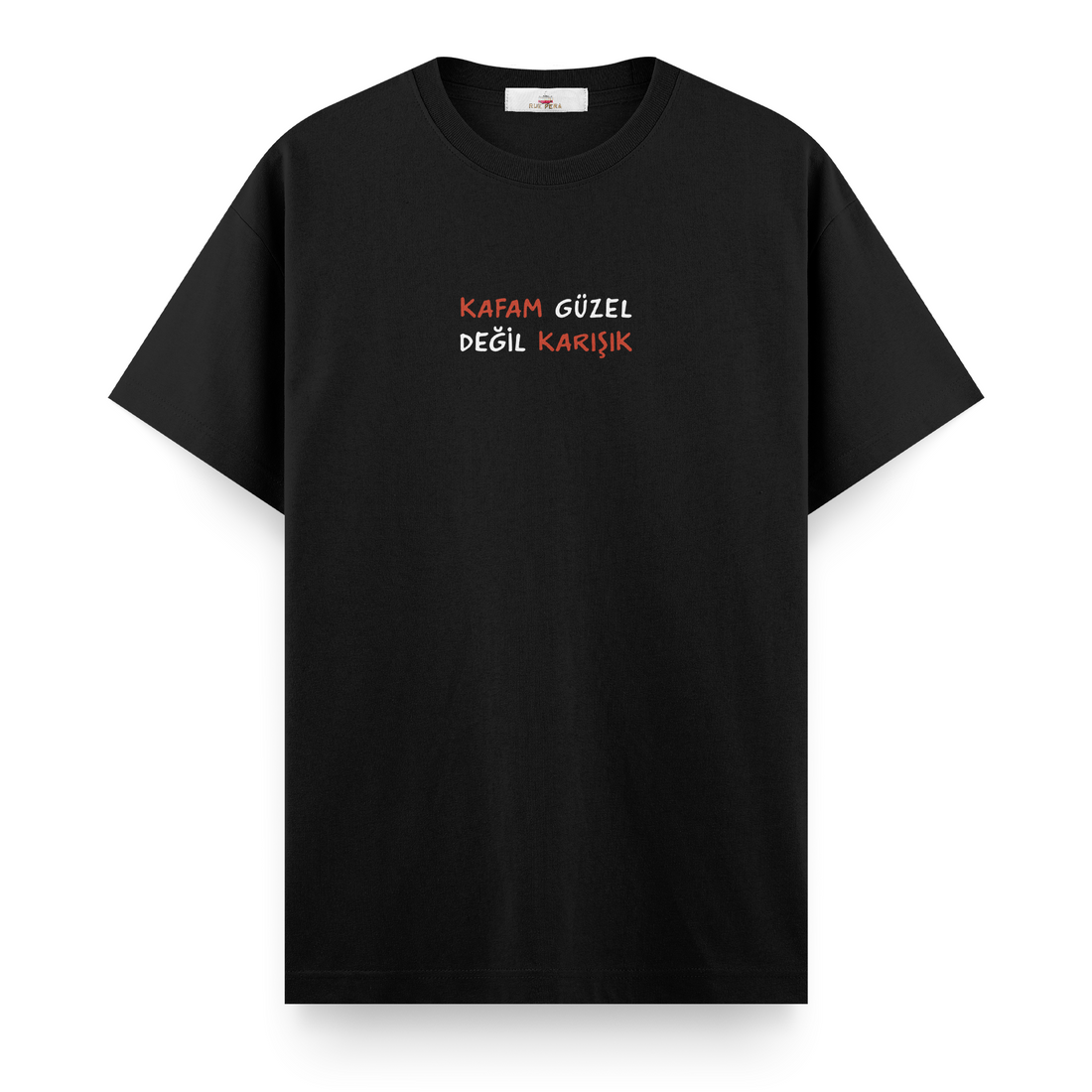 Kafam Güzel Değil Karışık - Regular Tshirt