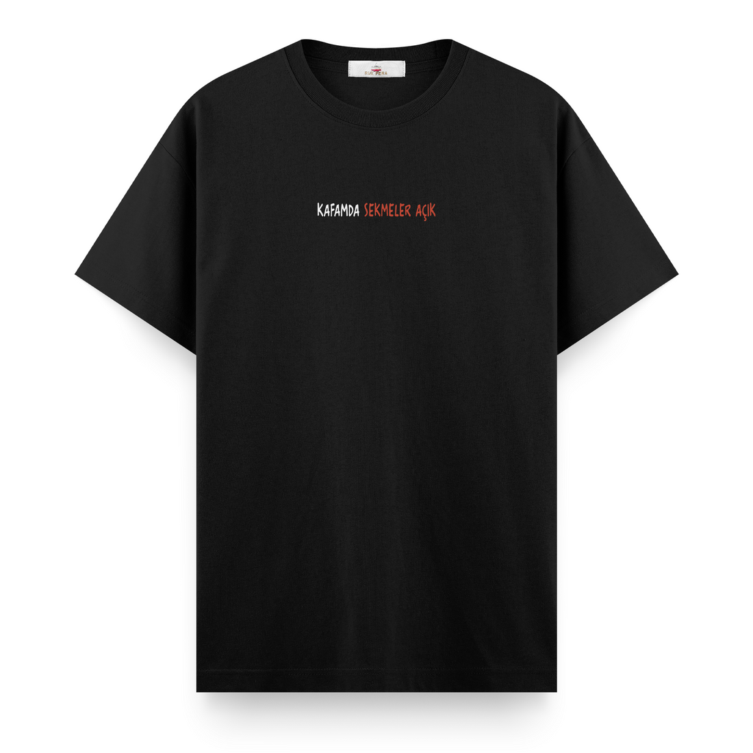 Kafamda Sekmeler Açık- Regular Tshirt