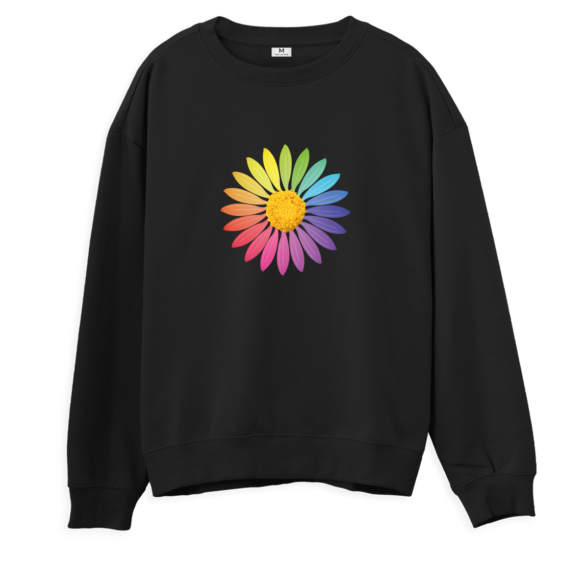 Rainbow Daisy - Sweatshirt -Regular