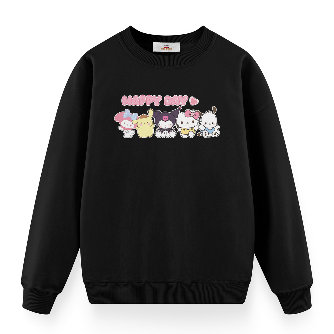 Hello Kitty Happy Day - Premium Çocuk Sweatshirt