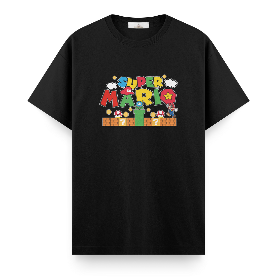 Super Mario Road - Çocuk Tshirt